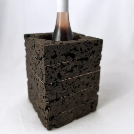 Cork Dark bronze borhűtő palackkal